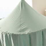 Dome Bed Canopy Hanging Canopy Dreamy Decor Frills Bed Canopy for Room Green