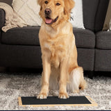 Wooden Dog Nail Scratch Board Pet Paw Nail File Pad Grinding Safety Nail Trimmer Trainer Black