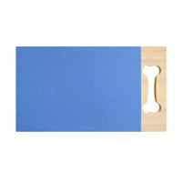 Wooden Dog Nail Scratch Board Pet Paw Nail File Pad Grinding Safety Nail Trimmer Trainer Blue