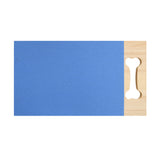 Wooden Dog Nail Scratch Board Pet Paw Nail File Pad Grinding Safety Nail Trimmer Trainer Blue