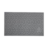 PVC Water-resistant Cat Litter Mat Multi-Use Non-Slip Cat Litter Trapping Mat Gray