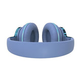Foldable Wireless Bluetooth Stereo Over Ear Headphone Headworn Headset Blue