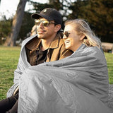 Portable Water-resistant Camping Blanket Picnic Mat for Camping Beach Travel Grey