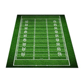 Sports Field Playmat Non-slip Green Grass Floor Mat Home Room Decor