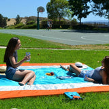 Portable Beach Mat Water-resistant Beach Blanket Picnic Mat Style 1