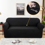 Water-Repellent Sofa Cover Stretch Couch Cover Slipcover Black