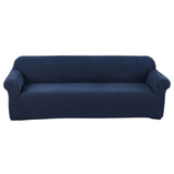 Water-Repellent Sofa Cover Stretch Couch Cover Slipcover Dark Blue