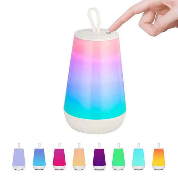 Rechargeable Night Light Nursery Night Lamp Color Changing Bedside Lamp