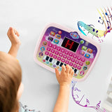 Kids Tablet Toy Early Educational Learning Toy Toddlers Fun Toy Laptop Pink
