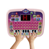 Kids Tablet Toy Early Educational Learning Toy Toddlers Fun Toy Laptop Pink