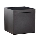 Must Break Style Piggy Bank Stainless Steel Savings Bank Money Box Coin Jar for Adult Teens Black