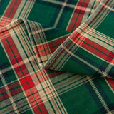 Rectangle Scotland Plaid Table Cover Christmas Tablecloth Xmas Decor Green