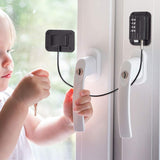 Proof Refrigerator Fridge Freezer Door Lock Security Password Locks Black