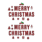 24-Piece Magnetic Christmas Garage Door Decoration Set Garage Door Decorative Decal Xmas Party Decor