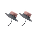 Bucket Hat Wide Brim Sun Hat Hiking Fisherman Hat Pink