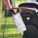Portable Baby Feeding Milk Bottle Warmer Bag Insulation Thermal Bag Baby Bottle Holder Light Grey