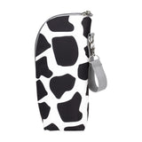 Portable Baby Feeding Milk Bottle Warmer Bag Insulation Thermal Bag Baby Bottle Holder White and Black