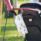 Portable Baby Feeding Milk Bottle Warmer Bag Insulation Thermal Bag Baby Bottle Holder White