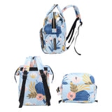 Multifunctional Mommy Bag Large Capacity Backpack Multicolor