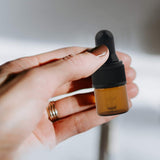 50Pcs Amber Glass Dropper Bottle Essential Oils Perfumes Bottle with Funnel