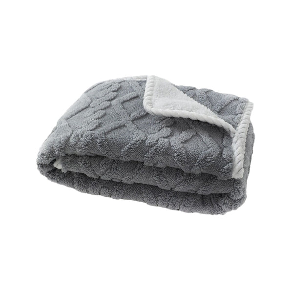 Water Resistant Pet Blanket Couch Sofa Furniture Protective Cover Pet Dog Cat Throw Blanket Grey