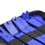 19-Piece Car Trim Removal Tool Set PP Plastic Remover with Storage Bag Blue