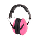 Noise Cancelling Earmuffs for Hearing Protection Security Headphone Pink