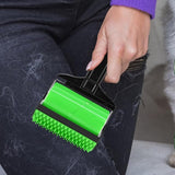 2-Piece Washable Lint Roller Set Reusable Sticky Pet Hair Picker Pet Hair Brush