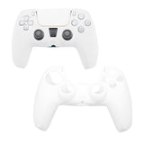 For SONY PlayStation PS5 Controller Protective Case Silicone Cover Case White