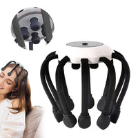 5-Mode Electric Head Scalp Massager Wireless Portable Vibration Octopus Claw Scalp Scratcher Black
