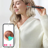 Wireless WiFi Ear Wax Remover with Otoscope Earwax Removal Tool Kit For Adult Kids Black