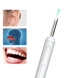 Wireless WiFi Ear Wax Remover with Otoscope Earwax Removal Tool Kit For Adult Kids White
