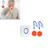 Caregiver Pager Wireless Call Button Alert System Call Bell for Patient Disabled Pregnant Elderly