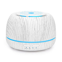 300ML 7-Color Lights Essential Oil Diffuser Aromatherapy Diffusers Humidifier White