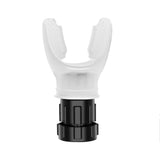 Portable Lung Exercise Device Adjustable Breathing Trainer Lung Respirator Fitness Equipment White