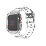 Watch Band Compatible with Apple Watch Series 4/5/6/7/8/9/Ultra1/2 SE Clear