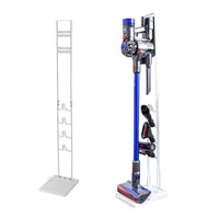 Vacuum Cleaner Stand Metal Storage Bracket Stand Holder for Dyson V15 V12 V11 V10 V8 V7 V6 White