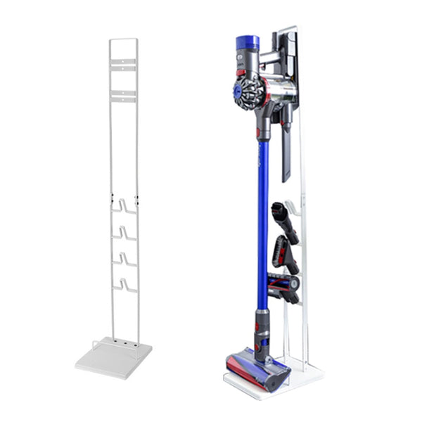 Vacuum Cleaner Stand Metal Storage Bracket Stand Holder for Dyson V15 V12 V11 V10 V8 V7 V6 White