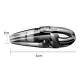 Cordless Handheld Car Vacuum Cleaner Rechargeable Wet Dry Vacuum with 3 Nozzles for Car Home Pet Hair