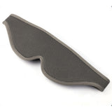 Light Blocking Sleep Eye Mask Adjustable Sleeping Mask for Travel Nap Dark Grey