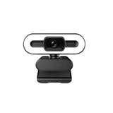 4K USB Webcam with Built-In Microphone Adjustable Light Plug and Play Webcam for Video Conferencing Streaming Online Teaching