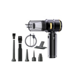 Multi-Functional Handheld Cordless Vacuum Cleaner with Air Duster Gold