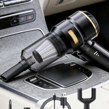 Multi-Functional Handheld Cordless Vacuum Cleaner with Air Duster Gold