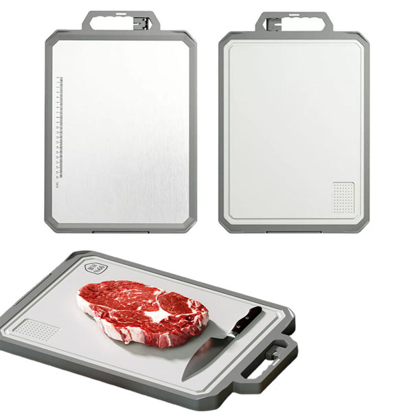 Double Sided Cutting Board Food Thawing Board Kitchen Chopping Board