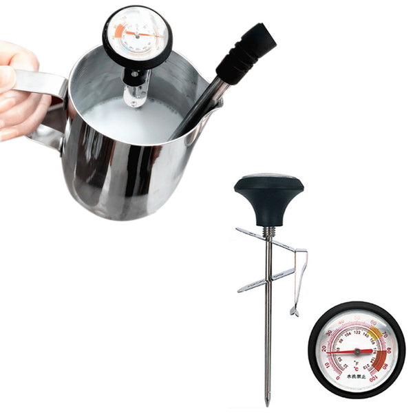 Instant Read Thermometer with Scale for Coffee Drinks Tea Water