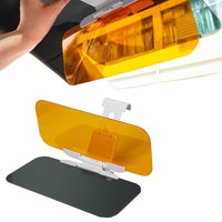 2-in-1 Anti Glare Car Sun Visor Universal Day and Night HD Tac Visor Shade Extender