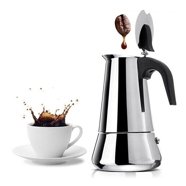 Espresso Coffee Maker Stainless Steel Coffee Pot