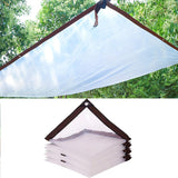 Clear Plastic Tarpaulin Tarp with Grommets
