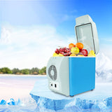 2-in-1 12V Mini Car Fridge 6L Small Electric Cooler and Warmer for Travel Camping