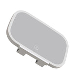 Car LED Light Make Up Mirror Touch Control Adjustable Brightness Car Sun Visor Cosmetic Mirror